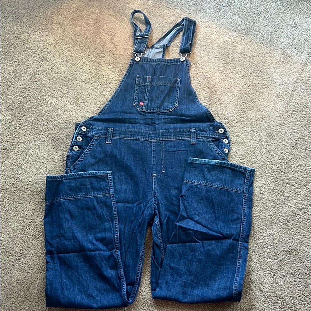 Dickie’s Men’s Blue Denim Overalls Like New